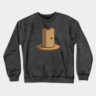 Big Cardboard Cowboy hat Crewneck Sweatshirt